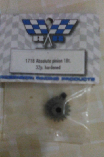 Picture of Robinson Racing  1718 Absolute Pinion 18 Tooth 32 Pitch Hardened